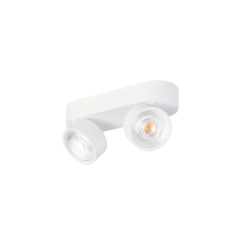 SLV 1010266 KALU 2.0 19W 1350lm 2700K 36° 2-flammiger LED Wand- & Deckenstrahler mit präziser Lichtwirkung