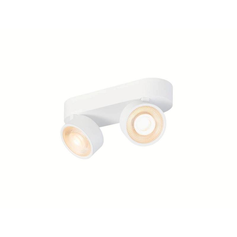 SLV 1010266 KALU 2.0 19W 1350lm 2700K 36° 2-flammiger LED Wand- & Deckenstrahler mit präziser Lichtwirkung