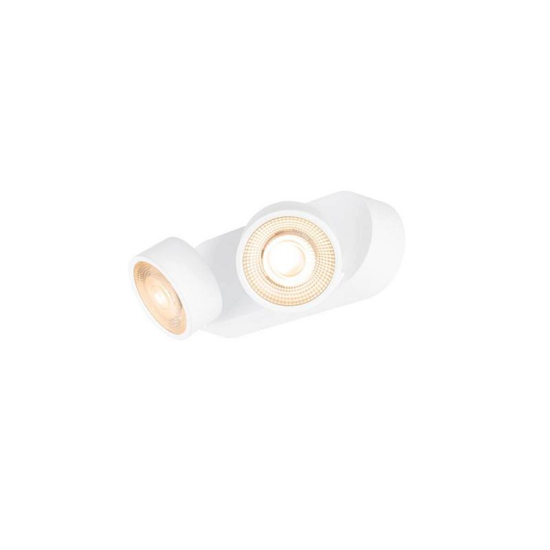 SLV 1010266 KALU 2.0 19W 1350lm 2700K 36° 2-flammiger LED Wand- & Deckenstrahler mit präziser Lichtwirkung