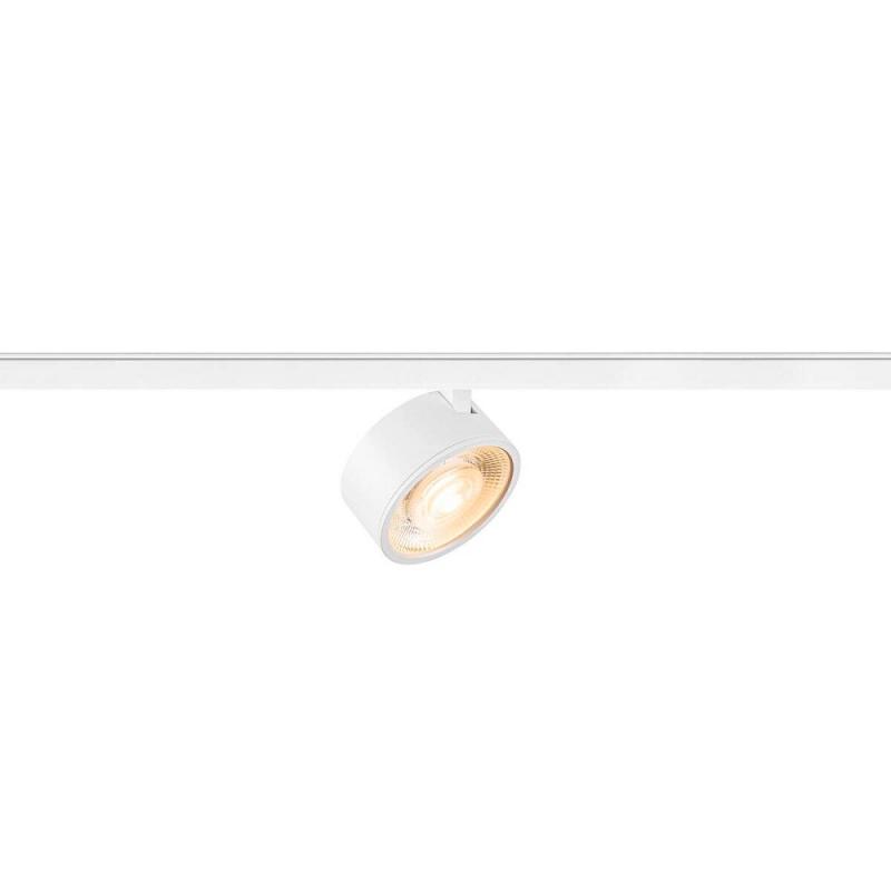 SLV 1010254 KALU 2.0 48V DALI LED Spot 9W 1400lm 2700K 36° Weiß – zylindrischer High-End Schienenstrahler