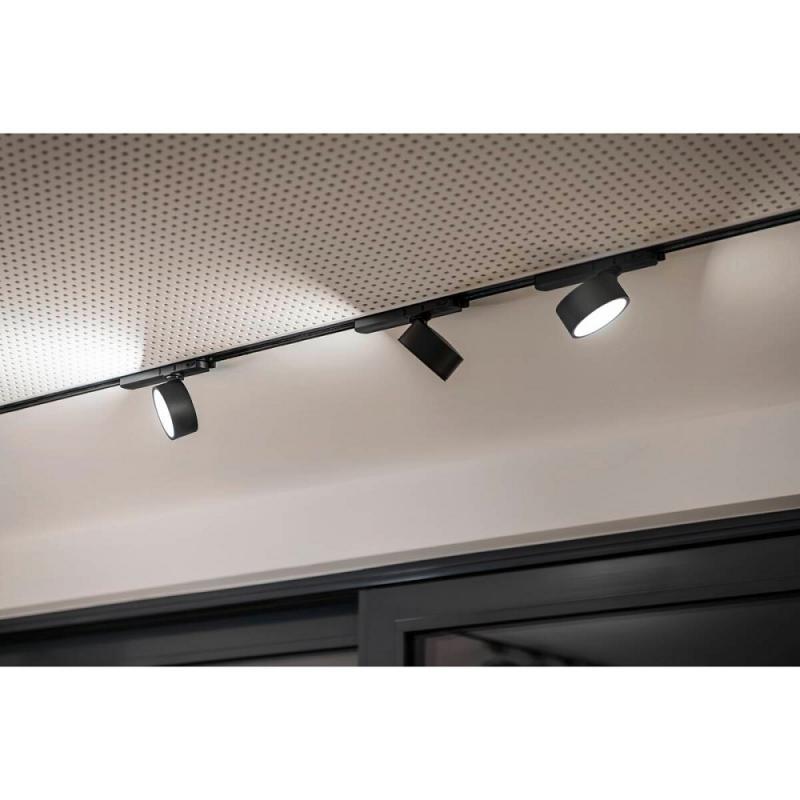 SLV 1010246 KALU 2.0 3~ LED Schienenstrahler 10W 1500lm 4000K 36° Schwarz – moderner 3-Phasen Spot für flexible Lichtsysteme