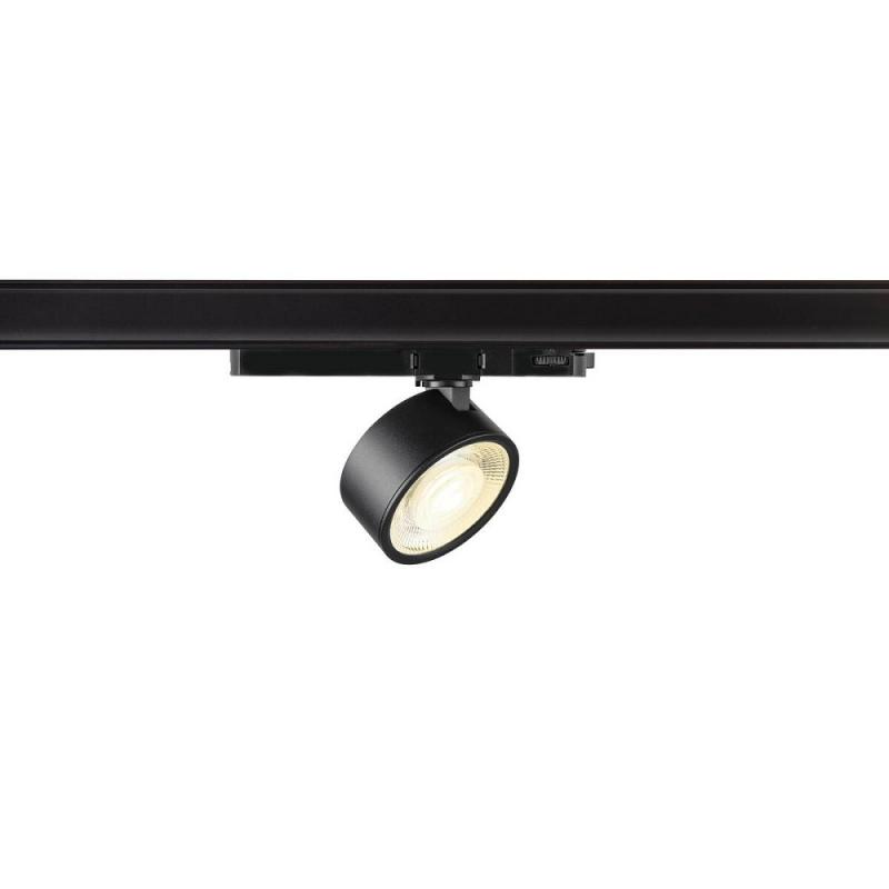 SLV 1010249 KALU 2.0 3~ LED Schienenstrahler 10W 1500lm 4000K 36° Schwarz DALI – intelligenter 3-Phasen Spot für professionelle Lichtsteuerung