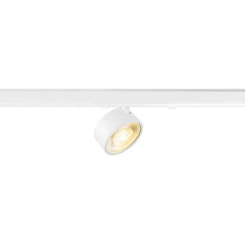 SLV 1010245 KALU 2.0 3~ LED Schienenstrahler 10W 1450lm 3000K 36° Weiß DALI – moderner 3-Phasen Spot mit intelligenter Lichtsteuerung