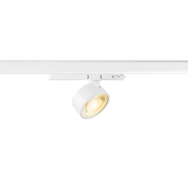 SLV 1010242 KALU 2.0 3~ LED Schienenstrahler 10W 1450lm 3000K 36° Weiß – moderner 3-Phasen Spot für flexible Lichtsysteme