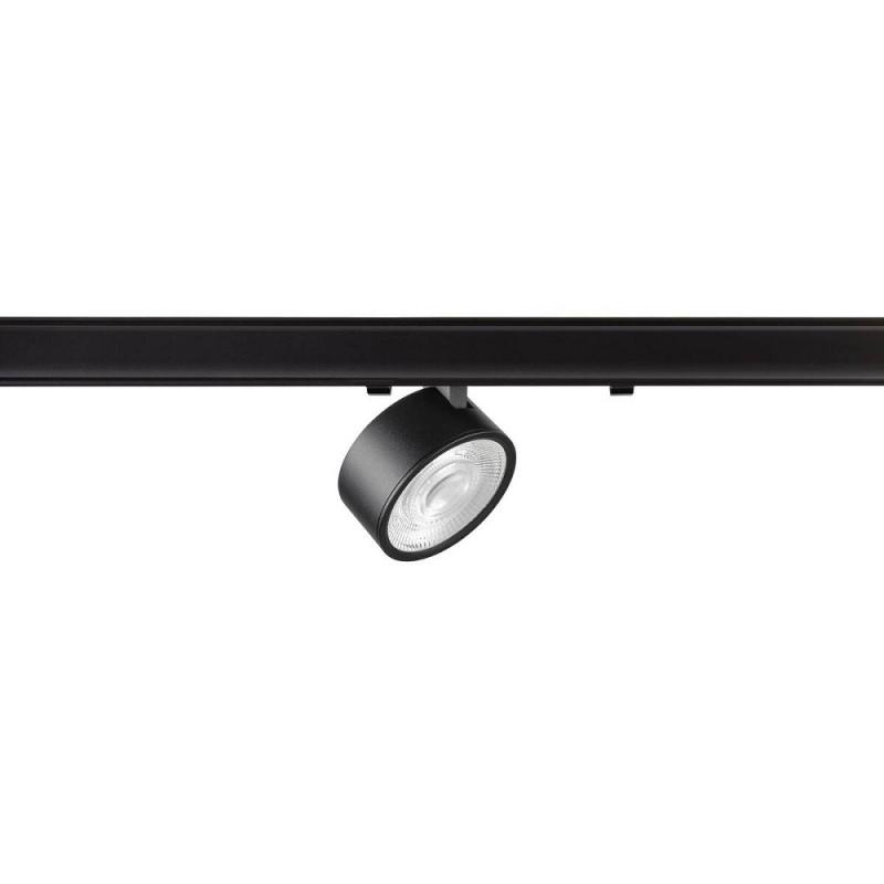 SLV 1010237 KALU 2.0 3~ LED Schienenstrahler 10W 1400lm 2700K 36° Schwarz DALI – moderner 3-Phasen Spot mit intelligenter Lichtsteuerung