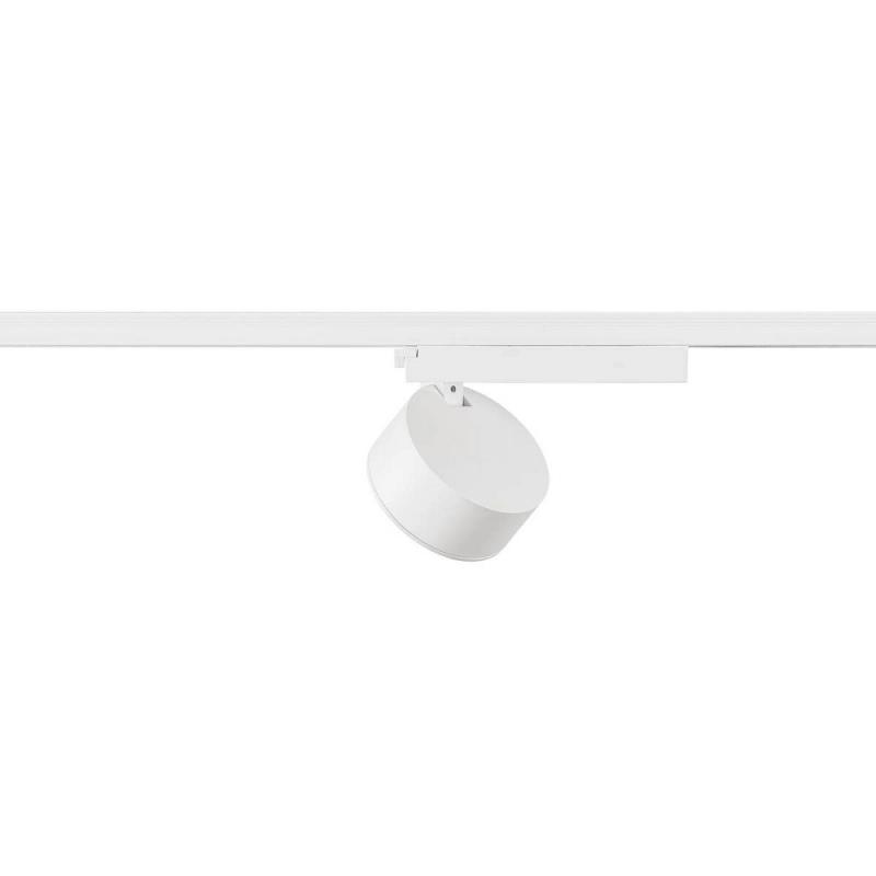 SLV 1010232 2.0 1~ LED Schienenstrahler 10W 1500lm 4000K 36° Weiß – moderner Phasenstrahler für 1-Phasen Schienensysteme