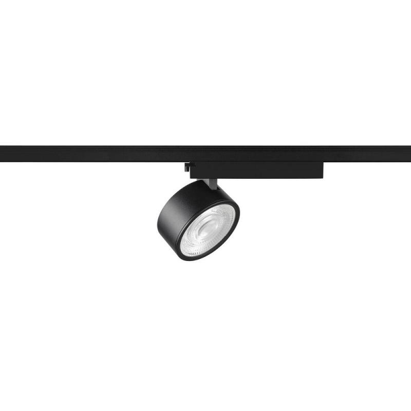 SLV 1010226 KALU 2.0 1~ LED Schienenstrahler 10W 1450lm 3000K 36° Schwarz – moderner Hochvolt-Spot für 1-Phasen Schienensysteme