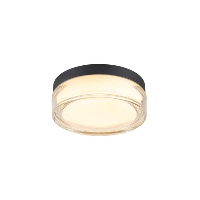 SLV 1010210 CYFT XL Wand- und Deckenleuchte 15W 2700/3000/4000K IP65 schwarz – moderne Designleuchte mit CCT Switch