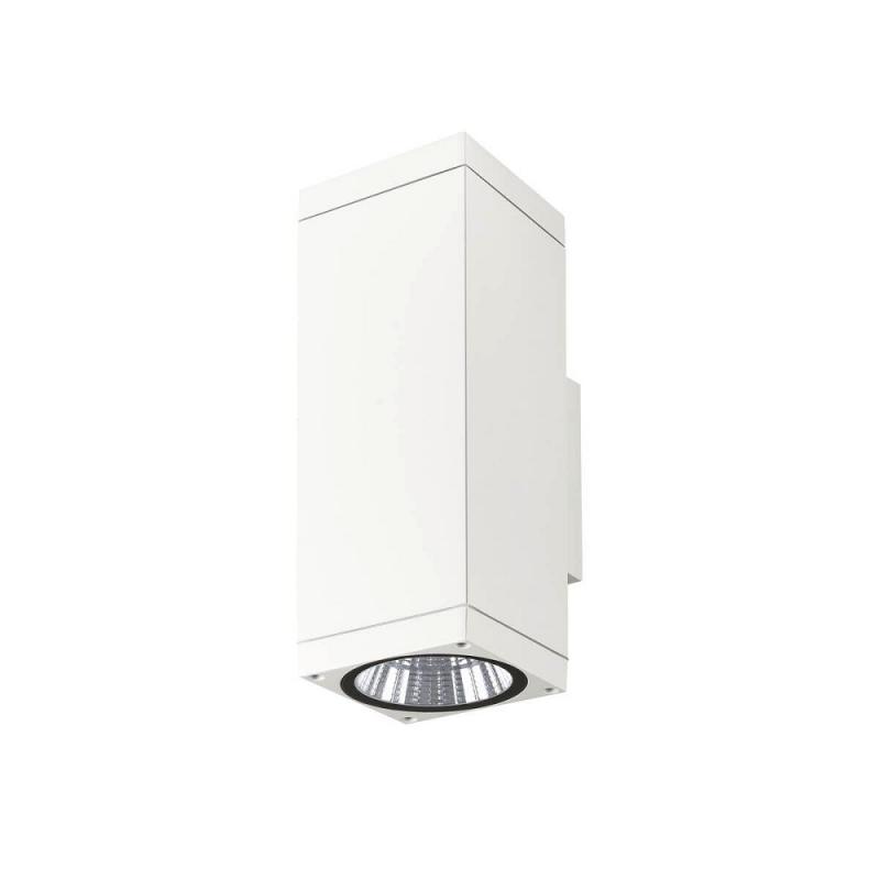 SLV 1010188 THEO PRO L Wandleuchte Up/Down DALI P1 20W 2700K 24° Weiß IP65
