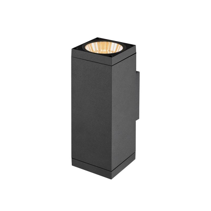 SLV 1010187 THEO PRO L Wandleuchte Up/Down DALI P1 20W 2700K 24° Anthrazit IP65