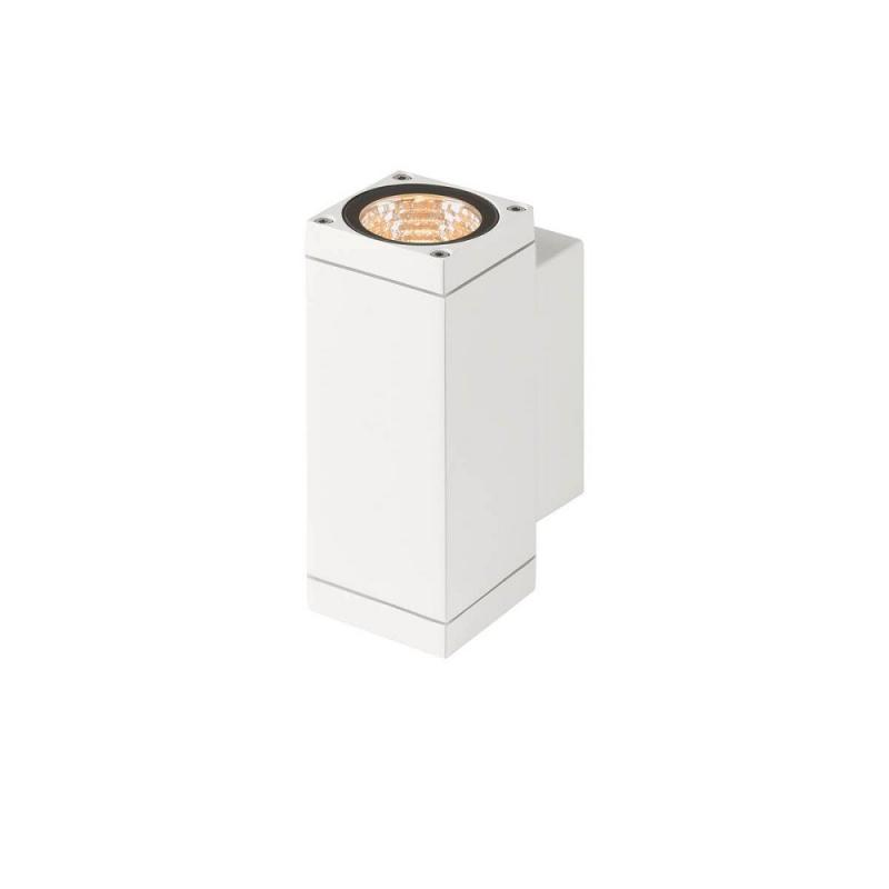 SLV 1010180 THEO PRO S Wandleuchte Up/Down DALI P1 6W 2700K 24° Weiß IP65