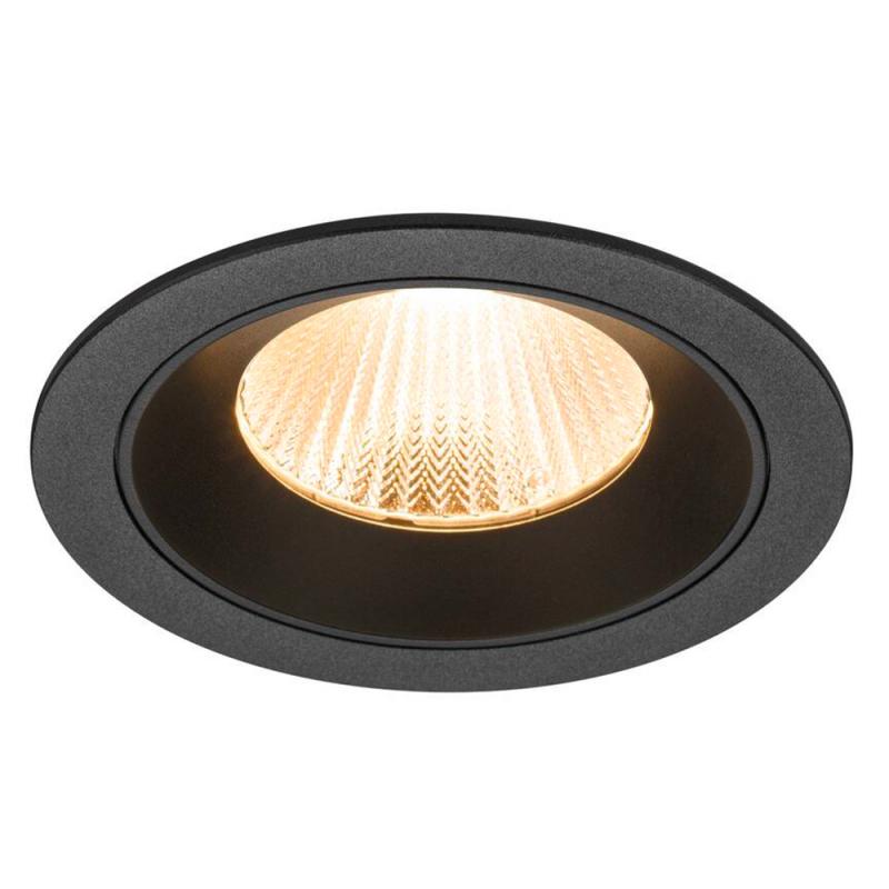 SLV 1010160 NUMINOS L 17W 2700K Deckeneinbauleuchte schwarz 40° 12cm Einbau
