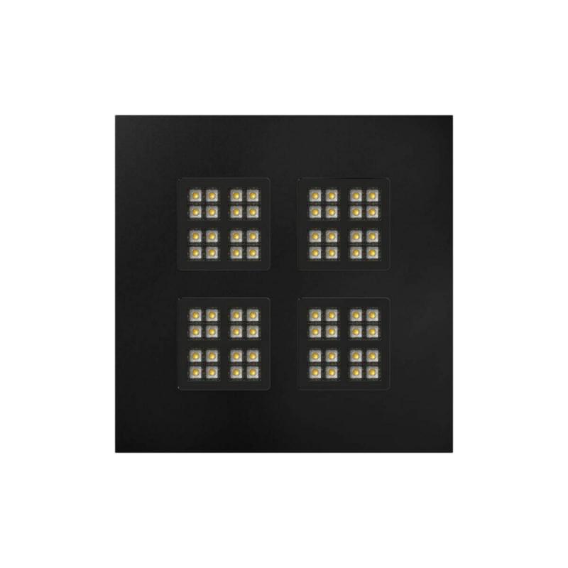SLV 1010716 PAVANNO – LED Einbauleuchte 60x60 cm 17W 3000/4000/5000K UGR<19 schwarz