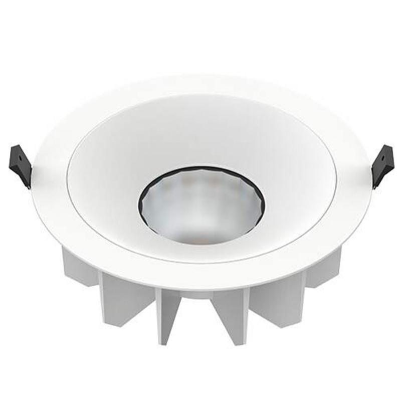 SLV 1010770 DOWNLIGHT P 230 40 WM 840 60 ML WH IP54 – 12W LED Einbaudownlight 4000K 60° weiß CRI80 - Einbaudurchmesser 20 cm