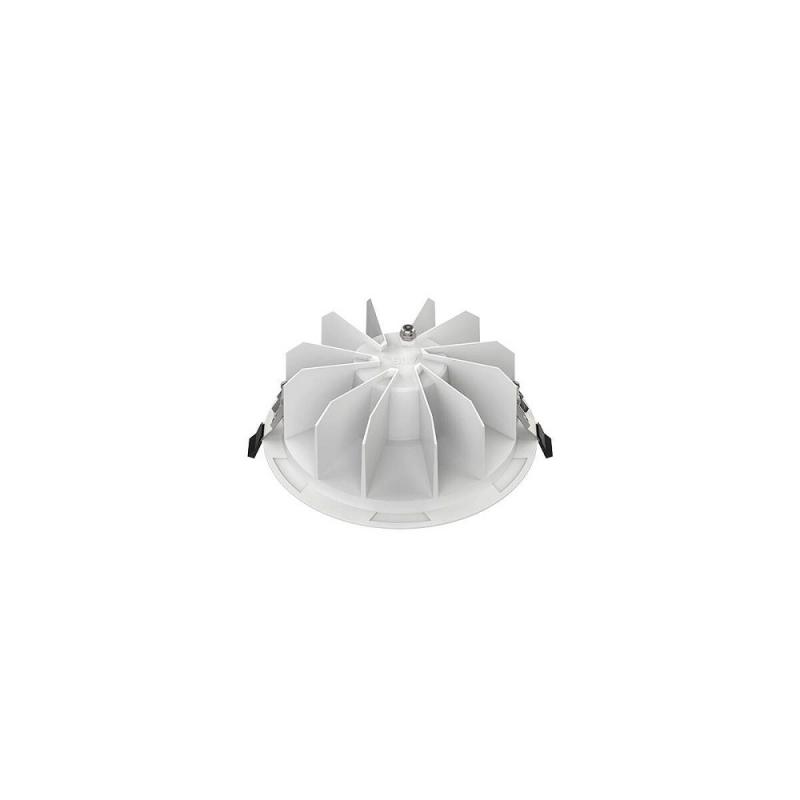 SLV 1010770 DOWNLIGHT P 230 40 WM 840 60 ML WH IP54 – 12W LED Einbaudownlight 4000K 60° weiß CRI80 - Einbaudurchmesser 20 cm