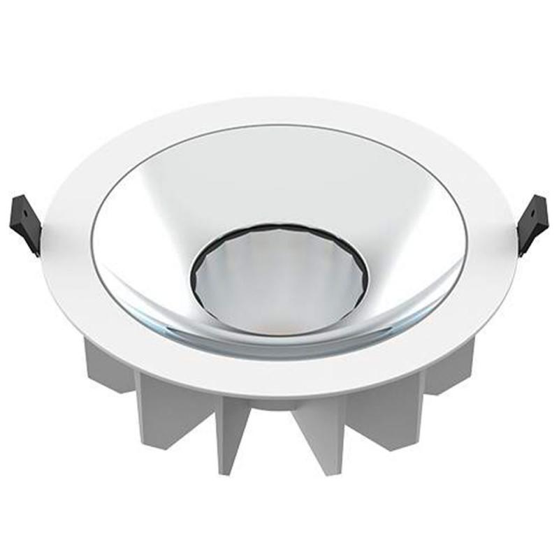 SLV 1010769 DOWNLIGHT P 230 40 HG 840 60 ML WH IP54 – 12W LED Einbaudownlight 4000K 60° weiß CRI80 - Einbaudurchmesser 20 cm
