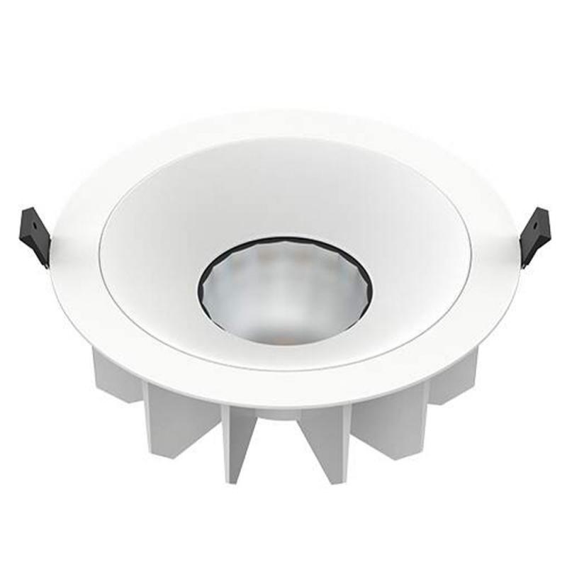 SLV 1010768 DOWNLIGHT P 230 40 WM 840 60 ML DALI WH IP54 – 5W LED Einbaudownlight 4000K 60° weiß CRI80 DALI - Einbaudurchmesser 20 cm