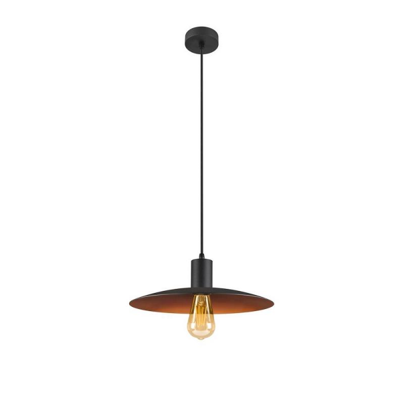 SLV 1010786 LALU® SET, Pendelleuchte, E27 Base, ELYPSE 33, Pendellänge 200 cm, Leuchtmittel inklusive, schwarz