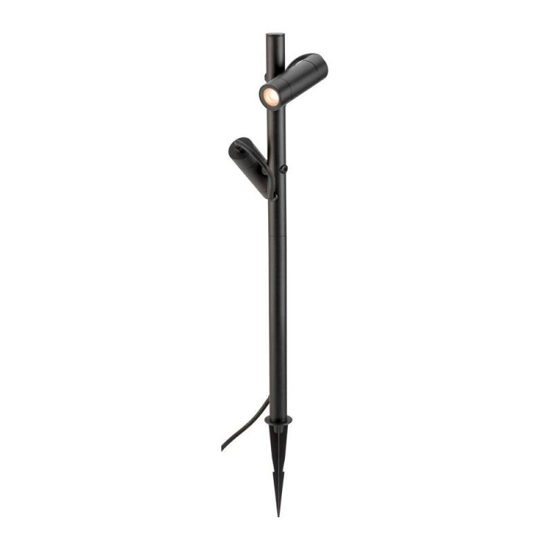 SLV 1011033 HELIA SLIM Pole Double LED Outdoor Stehleuchte IP65 2200K Schwarz