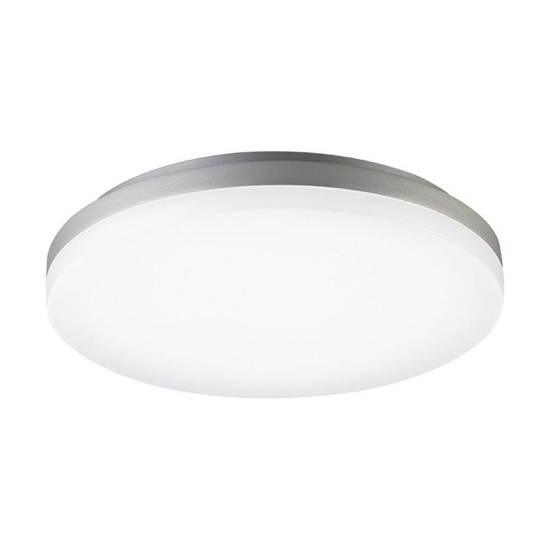 Blendfreie LED-Deckenleuchte Badezimmerlampe ø22cm 15W warmweißes Licht IP44 Sigor