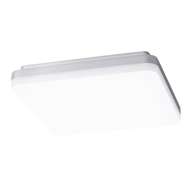 Quadratische LED-Deckenleuchte SQUARE 40x40cm 38W 3000K  blendfrei IP20 Sigor
