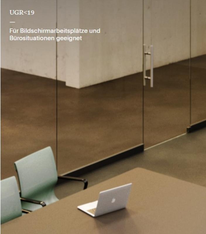 Sigor Ultra Flaches LED-Panel Aufbau weiß 120x30cm 36W 3000K warmweißes Licht UGR<19