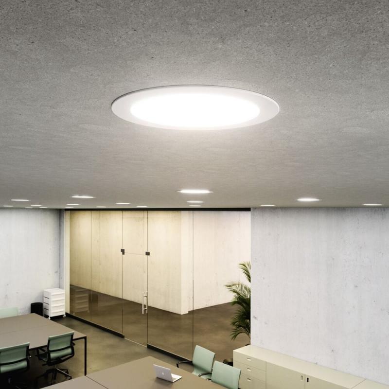 Sigor Einbauleuchte Fled Downlight 115mm weiß 6W 3000/4000/5000K IP20 120° 310lm RA90