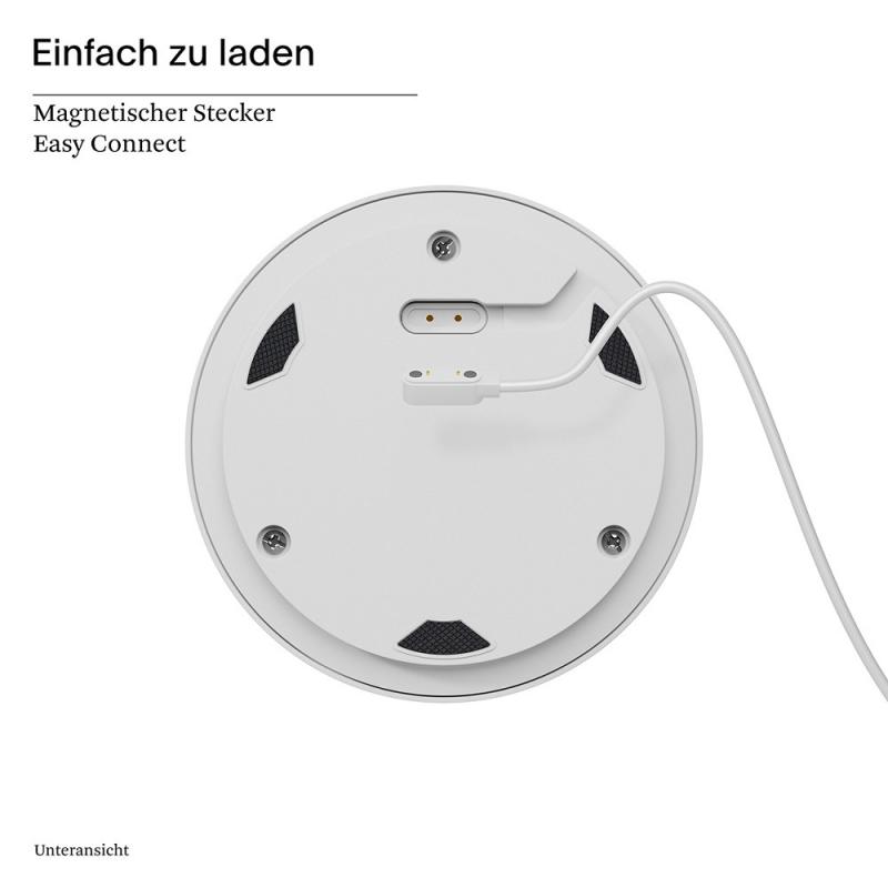 Sigor Akku-Glasleuchte Numotion in Schneeweiß mit FlexMood 2200K/2700K 265mm IP54 In- & Outdoor