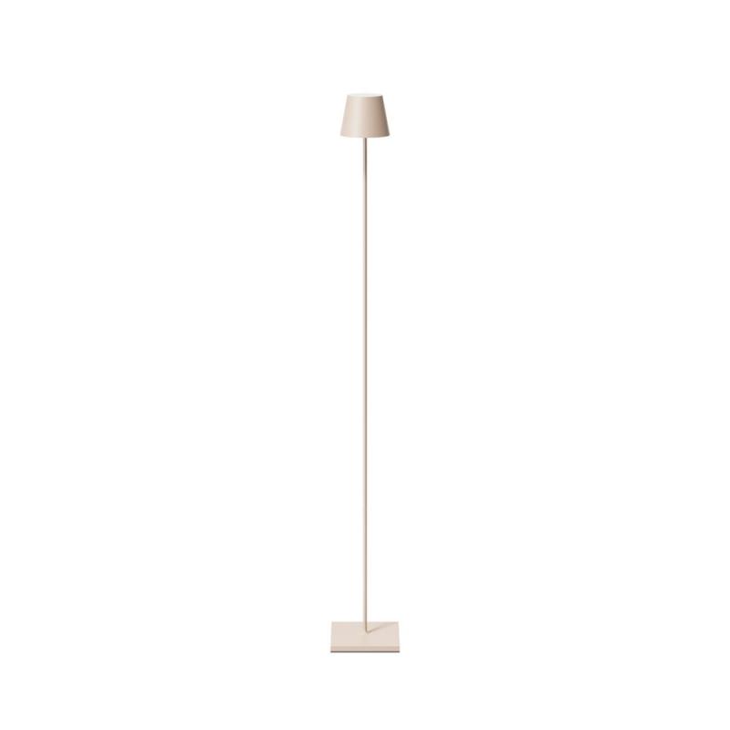 Sigor Akku-Stehleuchte Nuindie 1200mm dünenbeige rund 2,2W FlexMood 2200K/2700K IP54 168/197lm Ra85