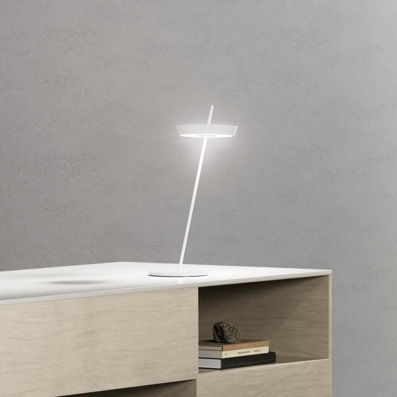 Sigor Akku-Tischleuchte Mahina USB-C 355mm weiß 2,2W FlexMood 2200K/2700K IP20 168/181lm Ra85 dimmbar