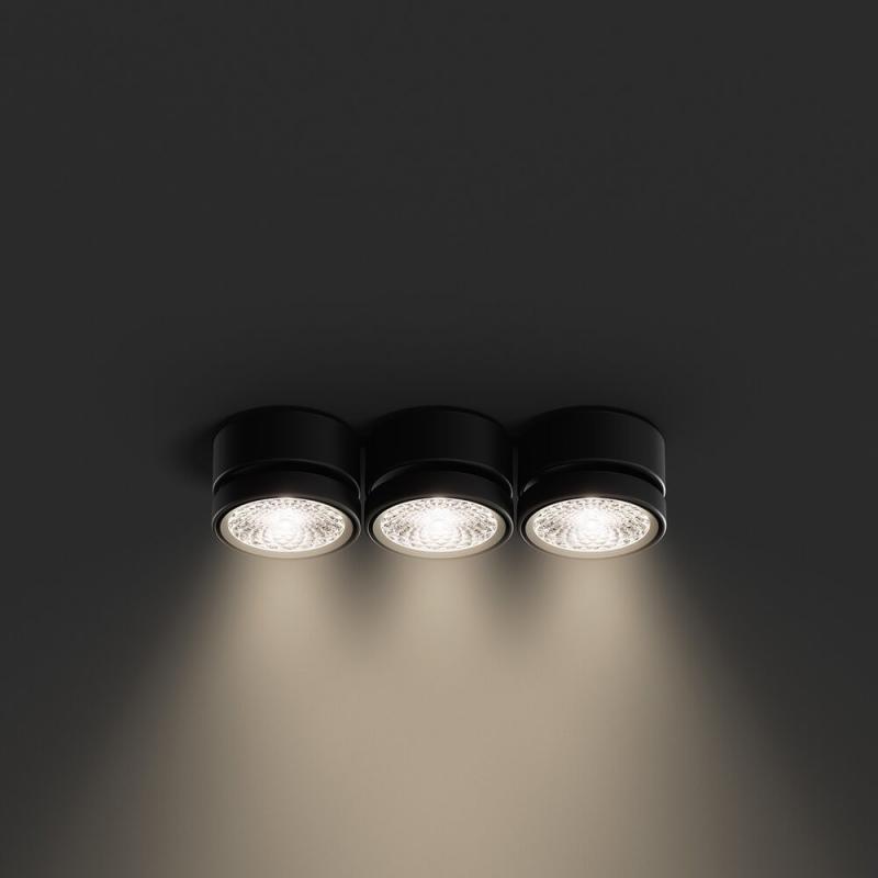 Sigor Nivo Aufbauleuchte schwenkbar 36° schwarz 14W 3000-1800K DTW IP30 950lm Ra90