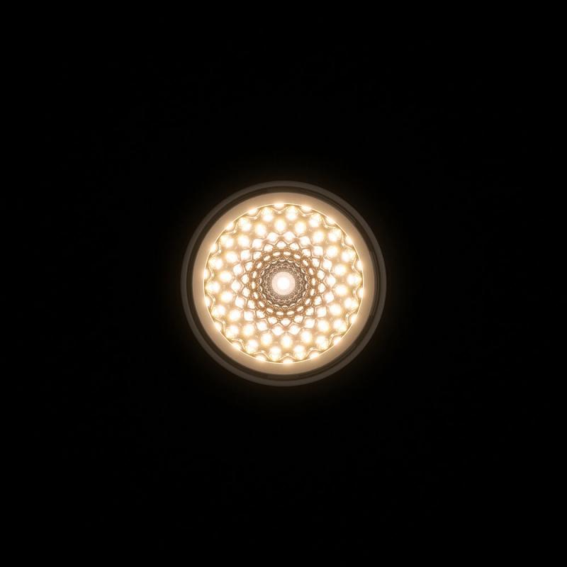 Sigor Nivo Einbauleuchte schwenkbar 111mm 36° schwarz 14W 3000-1800K DTW IP30 950lm Ra90