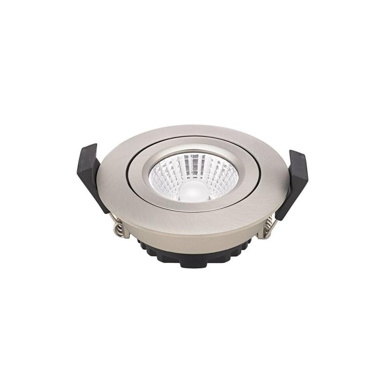 Sigor Einbauleuchte 68 Diled 6W 360lm 2700-2100K stahl 36° Dim-To-Warm Technologie