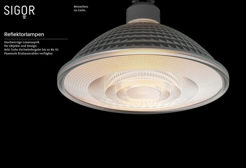 Sigor 15W ES111 Luxar Glas GU10 1100lm 3000K 25° dimmbar -  5749101