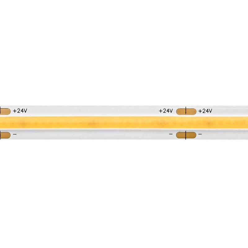 Sigor 10W/m COB LED-Streifen Spot 3000K 5m 512 LED/m IP20 24V 1000lm/m RA90