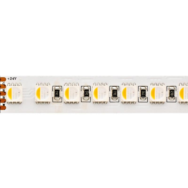 Sigor 22W/m RGB/W LED-Streifen RGB/3000K 5m 112 LED/m IP20 24V 1657lm RA90