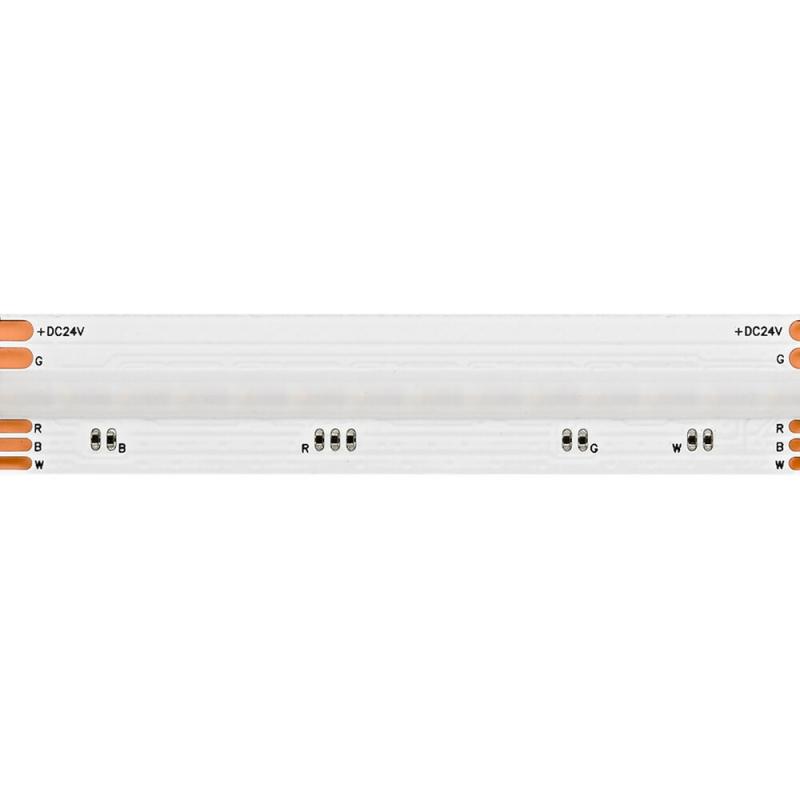 Sigor  16W/m COB LED-Streifen RGB/W 5m RGB+2700K 896 LED/m IP00 24V 640m/m RA90