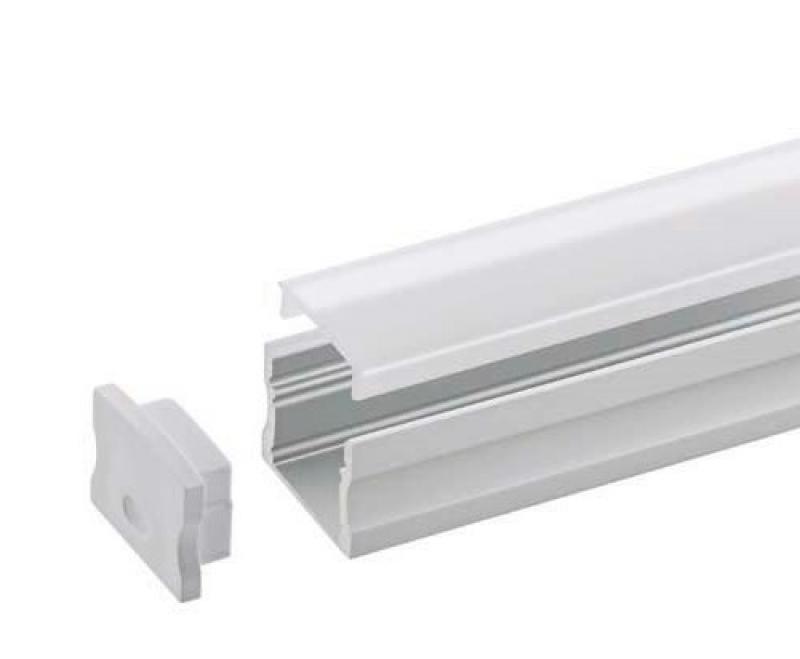 Endkappe ohne Loch für Sigor Profilleiste