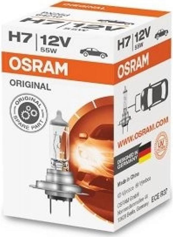 OSRAM 64210 Original H7 12V Faltschachtel PX26d Abblendlicht/Fernlicht/Nebellicht