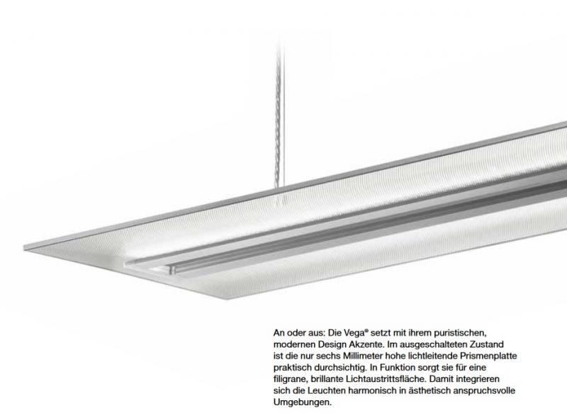 Vega® 11, direkt/indirekt strahlend, Lichtfarbe 830, DALI, Masterleuchte mit Licht- und Bewegungssensor