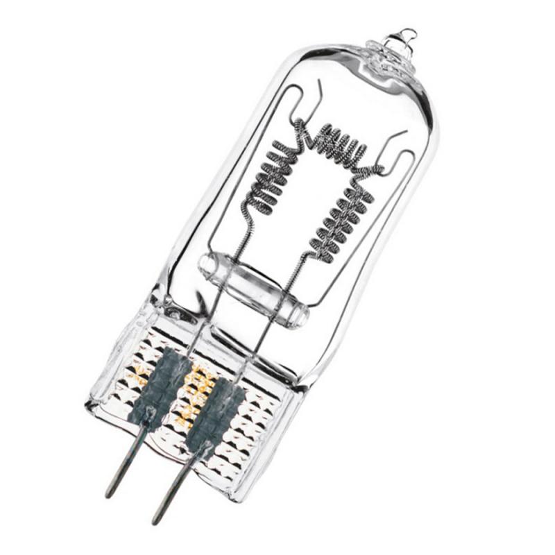 OSRAM 64575 Halogenlampe 1000W 240V GX6.35 – Studiolampe 3400K 33900lm für Film, TV & Bühne (RA100, dimmbar)