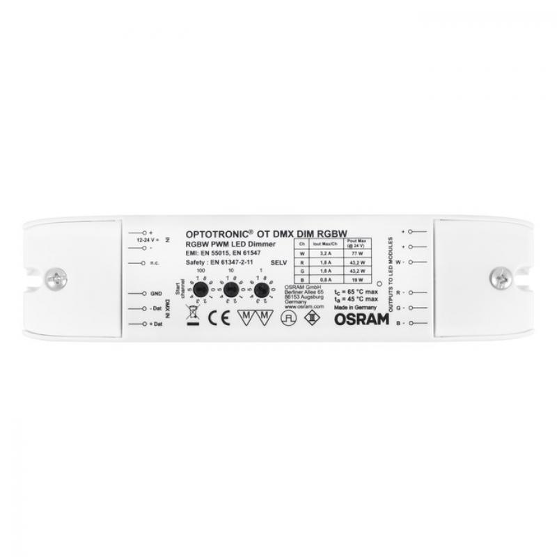 OSRAM OT DMX RGBW DIM 4-Kanal DMX LED Dimmer RGB RGBW Controller