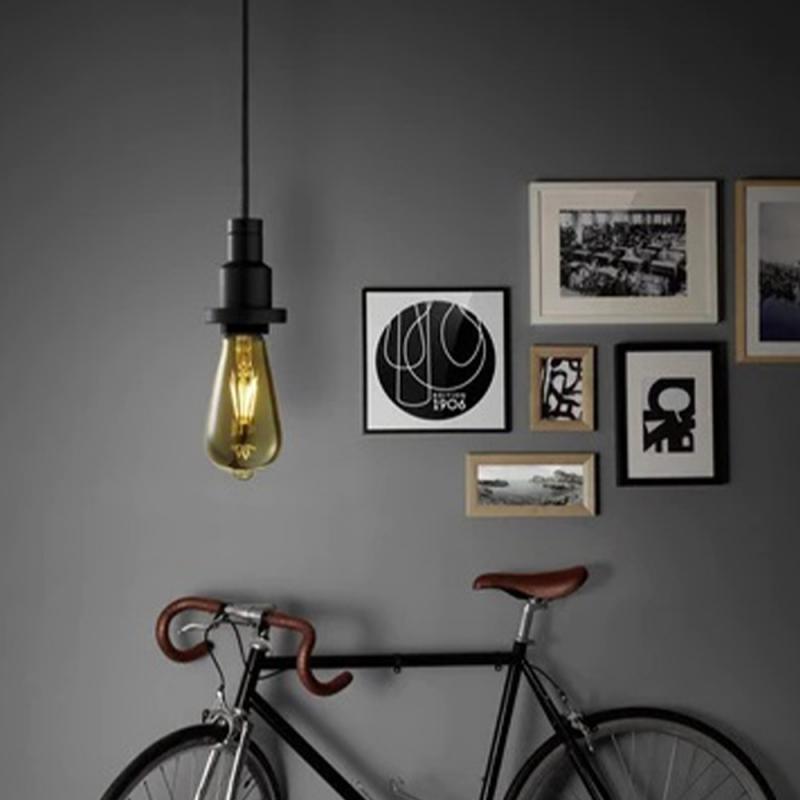 Osram E27 VINTAGE LED-Glühbirne in Kolbenform Gold-Filament 4W wie 35W extra warmweiß