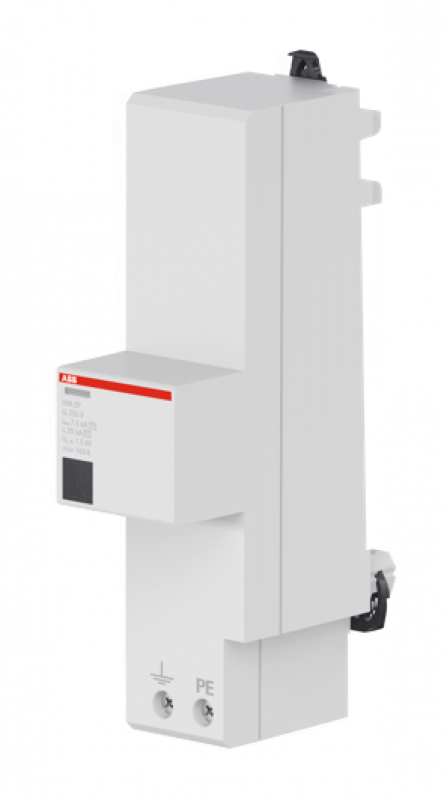 ABB OVR ZP T1-T2 3L 25-255 Kombi-Ableiter 3p TNC, 25/75kA für 40mm Sammelschiene 230/400 V