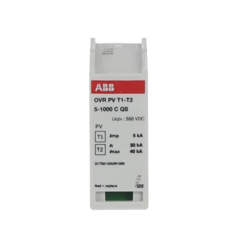 ABB OVR PV T1-T2 5-1000 C QS SPD Erstzmodul für OVR PV T1-T2 5-1.000 Ersatzmodul 1.000 V