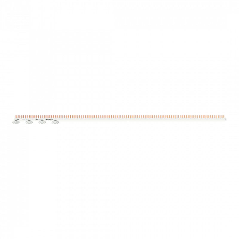 ABB BB-SU 4/112/10 KIT Stift Sammelschiene 4-phasig, 10qmm, 55 Module inkl. 4 Endkappen und Einspeiseklemmen