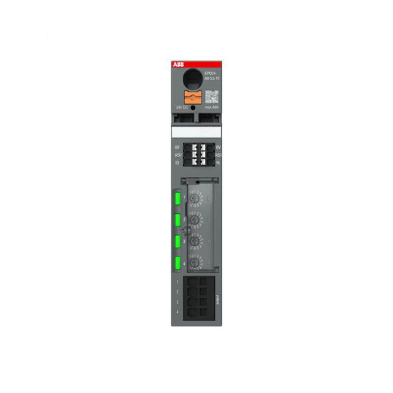 ABB EPD24-A4 0.5-12 4 Kanal 0.5A-12A Elektronischer Überstromschutz 24V DC mit Strombegrenzung