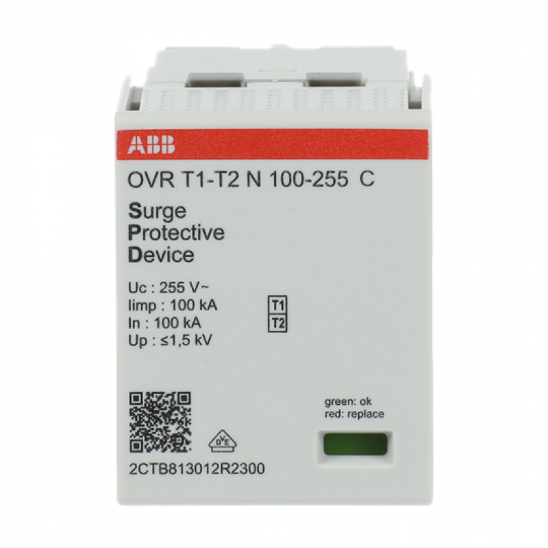 ABB OVR T1-T2 N 100-255 C Ersatzmodul für OVR T1-T2 N 100-255 P TS