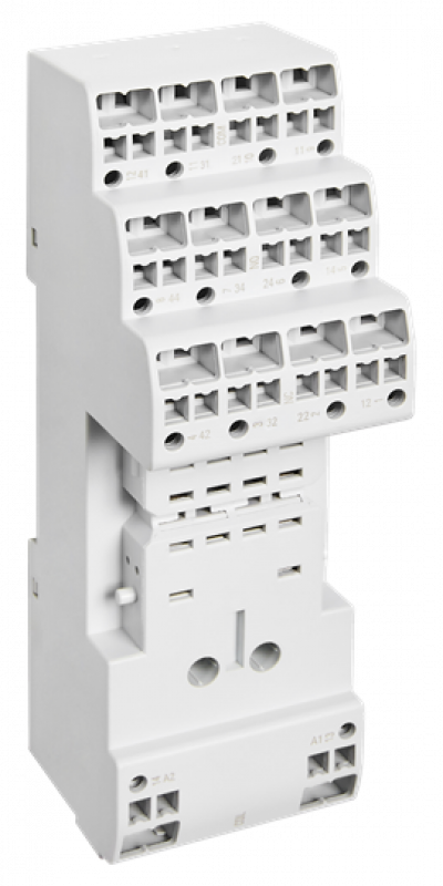 ABB CR-M4LP Push in-Sockel für CR-M Relais mit 4 Wechslern