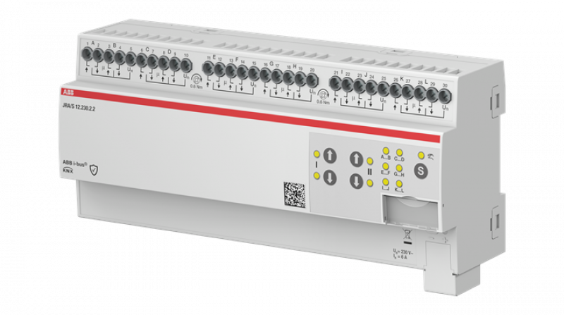 ABB JRA/S12.230.2.2 Jalousieaktor 12-fach 230V, manuelle Bedienung